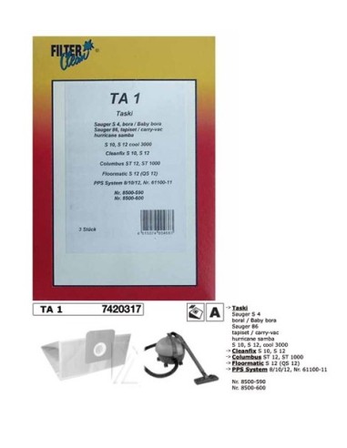 Sac Aspirateur x3 pour Aspirateur TASKI
