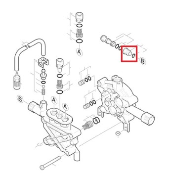 Boulon / Clapet de Soupape Nettoyeur Haute Pression Kärcher