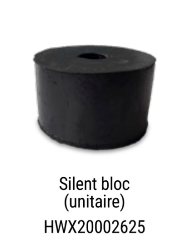 Silent Bloc x1 pour Pompes à Chaleur Hayward