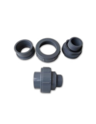 Raccord D'eau Complet 50 mm Standard pour Pompe à Chaleur Hayward
