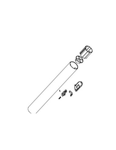 Tube/enjoliveur/blanc pour Ventilateur TURBO SILENCE EXTREM ROWENTA