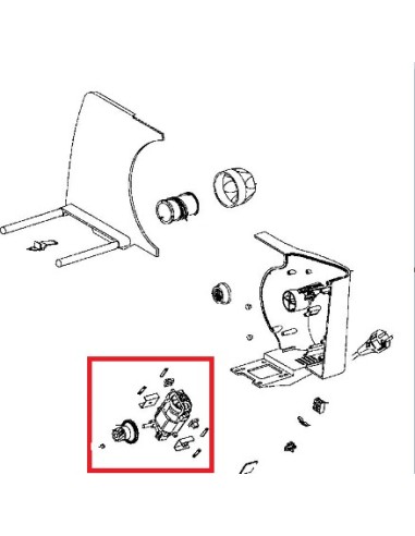 Moteur/complet pour Trancheuse Prep'Line Secalio Seb