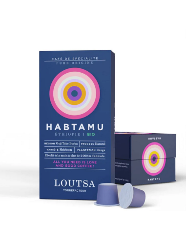 Capsules HABTAMU BIO Café Ethiopie Loutsa Torréfacteur