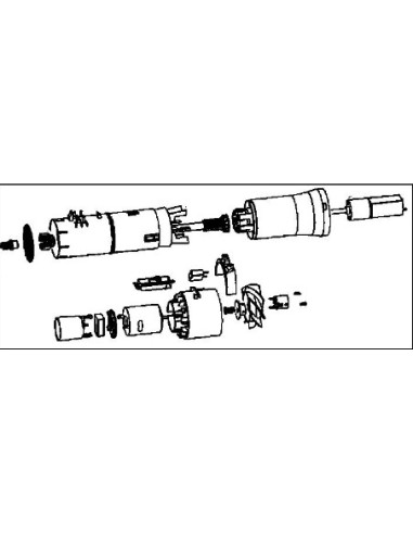 Resistance+Moteur/complet pour Brosse Rowenta