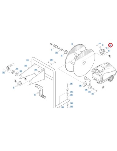 Lot de Piéces de Rechange Tambour