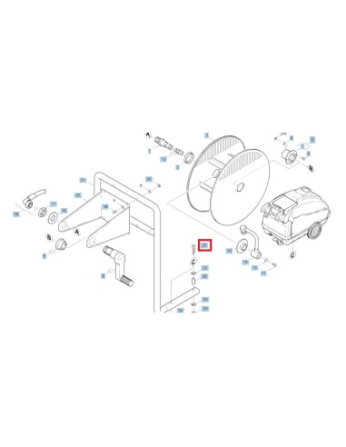 Vis hexagonale pour Nettoyeur Haute Pression KARCHER