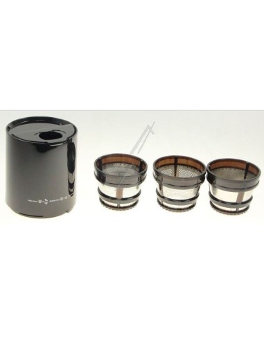 Set 3 Tamis + Tube Alimentation pour Extracteur à Jus RIVIERA BAR
