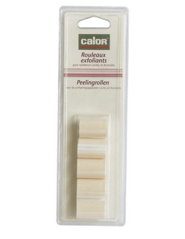 Lot de 5 Rouleaux d'Exfoliant pour Epilateur Calor / Rowenta