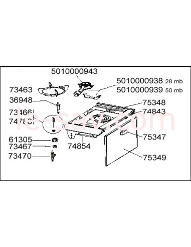 Robinet 28 MBAR - Campingaz