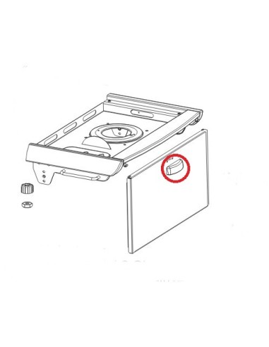 Poignée Couvercle Réchaud Barbecue Adelaïde 2 / 3 / 4 / Classic L / Premium / Deluxe / C-Line 1900 / 2400 / D Campingaz