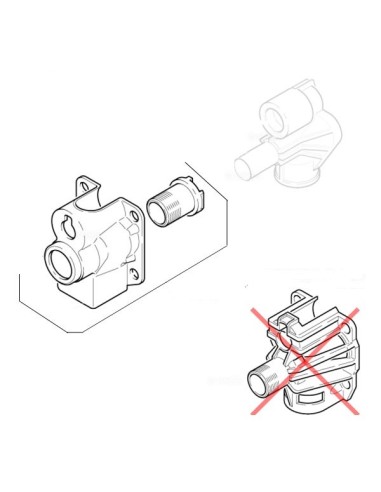 Pièce du Couvercle de la Culasse pour Nettoyeur Haute Pression Karcher