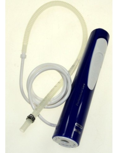 Manche Complet Bleu/Blanc (avec tuyau,Collier) pour Hydropulseur 7500 Oxyjet Center Braun