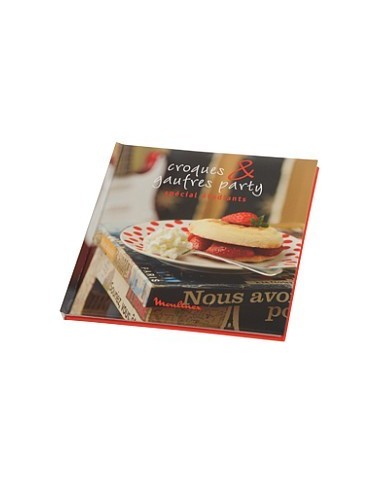 Livre de 25 Recettes Conviviales "Croques & Gaufres Party"