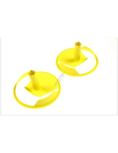 Enjoliveur Jaune x2 pour Nettoyeur Haute Pression Karcher