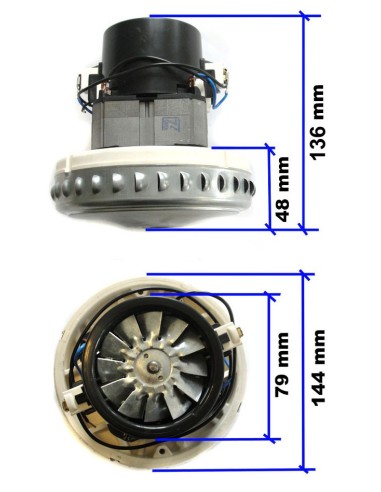 Moteur 1200W pour Aspirateur Eau et Poussière SE 4001 Karcher