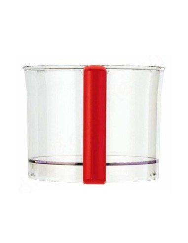 Bol en Plastique Poignée Rouge pour Robots Compact Magimix