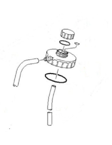 Bouchon de Reservoir du détergeant pour Nettoyeur Haute Pression Karcher