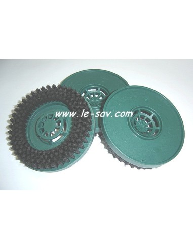 Jeu de 3 Disques / Brosses Sols Cirés pour Pulillux 512 Vorwerk