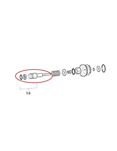 Piston Complet de Culasse de Cylindre pour Nettoyeur Haute Pression Karcher 