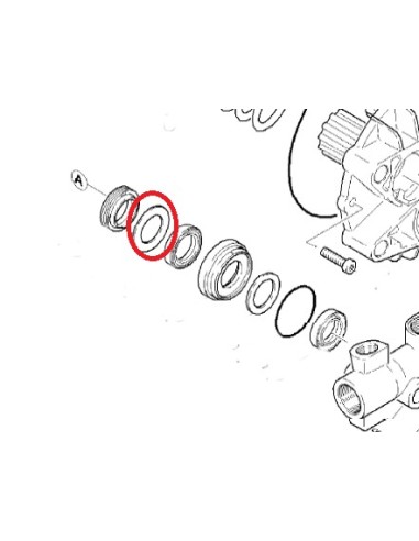 Rondelle pour Nettoyeur Haute Pression Eau Chaude Karcher