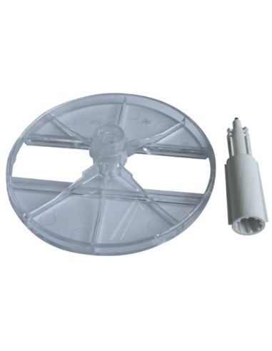 Support + Entraineur de Rape ou Eminceur pour Robot Masterchef 350 / 370 1L / 1.5L M1 Moulinex