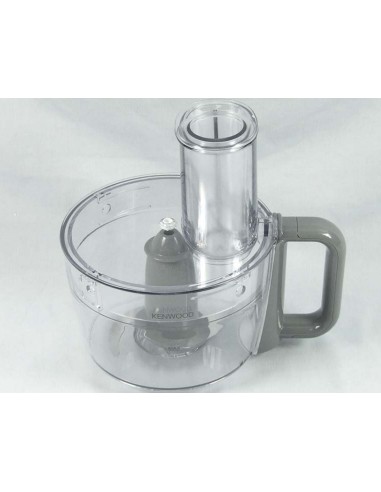 Ensemble bol + Couvercle + Couteau + Poussoir pour Robot KENWOOD
