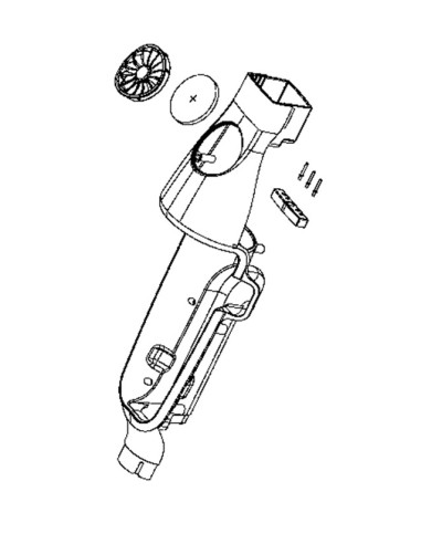 Corps Superieur pour Aspirateur Air Force 18 V Rowenta