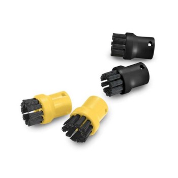 Petites Brosses Rondes x 4 pour Nettoyeur Vapeur Kärcher