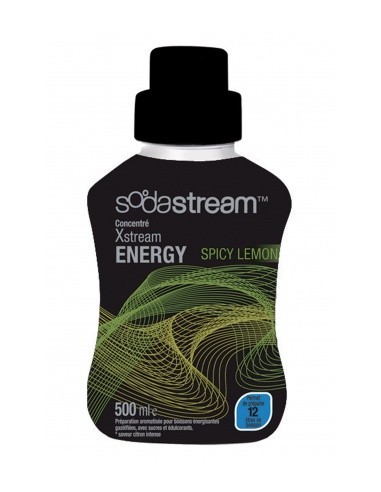 Concentrés Xstream Energy Spicy Lemon de Sodastream