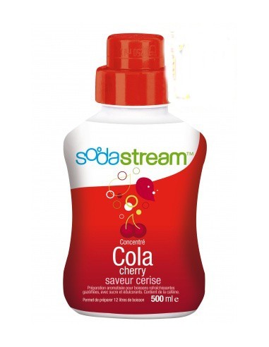 Concentrés Cola Cherry Saveur Cerise de Sodastream