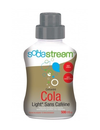 Concentré Cola Light sans Cafeine pour Sodastream