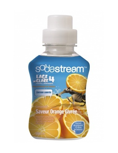 Concentré orange givrée de sodastream