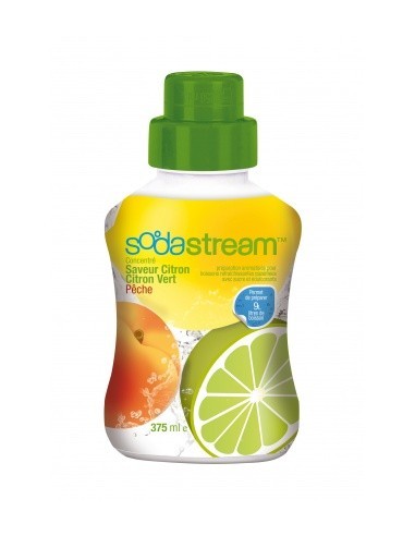 Concentré x2 Citron Vert Pêche de Sodastream