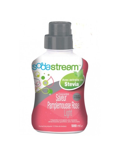 Concentré Pamplemousse Rose Light Stevia de Sodastream