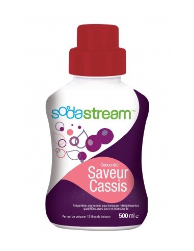 Concentré Cassis de Sodastream