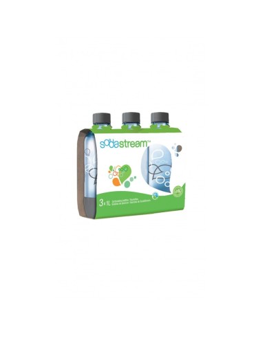 Pack de 3 Bouteilles de Gazéification 1L Sodastream