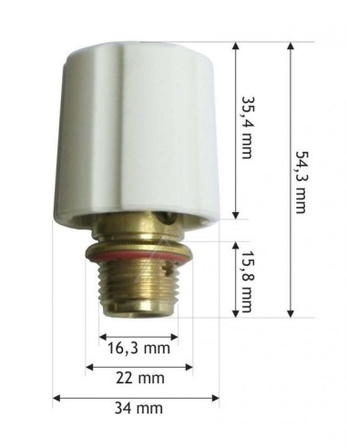 Bouchon de Remplissage de Cuve pour Station de Repassage S3 / S4 / S5 / S6 Laurastar