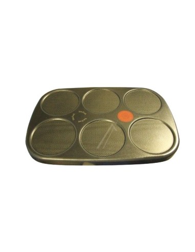 Plaque 6 Crepes pour Crepiere Tefal