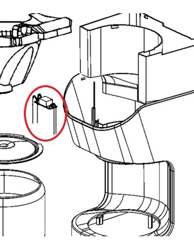 Carte Electronique Relais pour Cafetiere Precision / Dahlstrom Therm 12 Krups