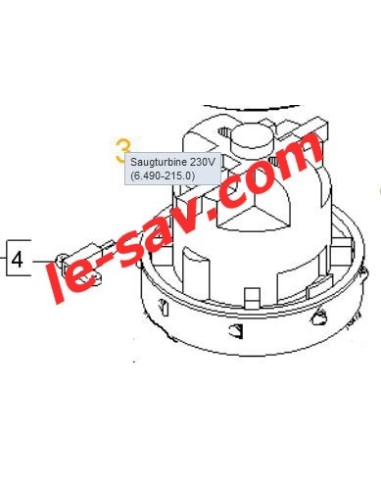 Moteur complet Karcher 2901