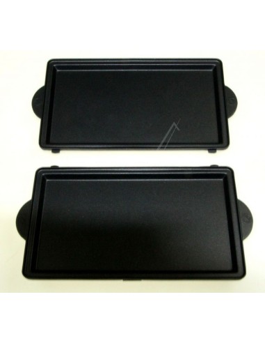 Plaques Panini x2 Croque-Monsieur pour Gaufrier Sandwich / Snack / Croque-Monsieur Avante Type 6025 Moulinex