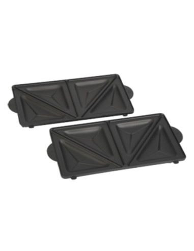 Plaques Sandwitch X 2 pour Croque-Monsieur / Gaufriers Moulinex