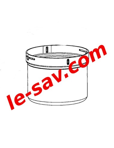 Cuve aluminium pour cuiseur vapeur wikook 4L de tefal