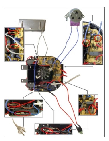 Moteur + Support + Carte pour Friteuse Actifry...