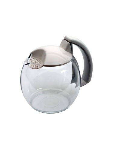 Bol / Verseuse 10 / 15 Tasses en Verre avec Couvercle Anti-Goutte pour Cafetière Crystal Arome Moulinex