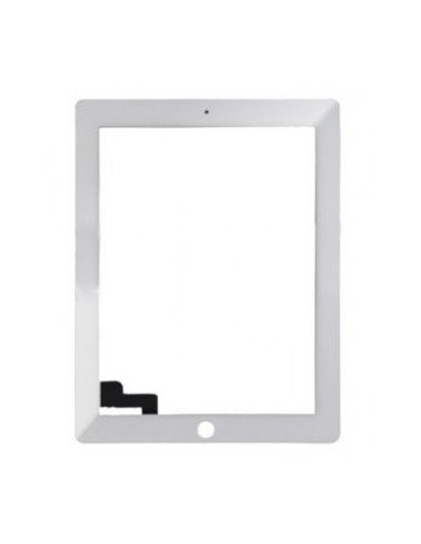 Vitre avant blanc pour ipad 2