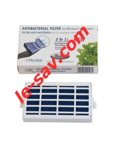 Filtre anti bactérien pour combi Whirlpool