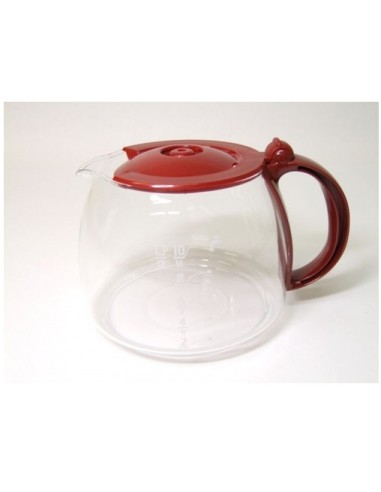 Bol / verseuse 15 tasses en verre avec couvercle anti-goutte pour cafetière Rowenta Brunch. 