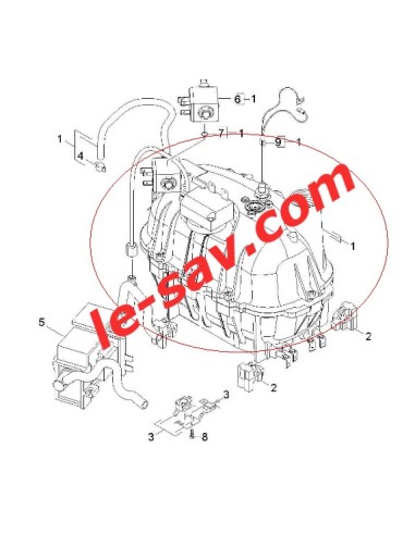 Chaudière Complète pour Nettoyeur Vapeur SC1402 Karcher