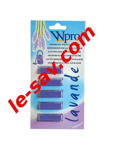 Desodorisant lavande pour aspirette hoover
